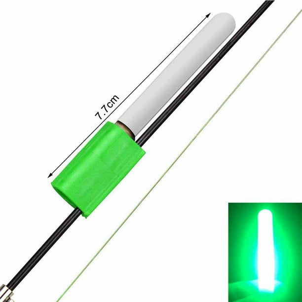 Greeniant Varillas luminosas para pesca, impermeables, desmontables, para pesca nocturna, varilla de luz, caña de pescar, aparejos flotantes para pesca, Pescar Greeniant OD009122-00