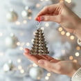 thumbnail image 4 of ViciArt Butterfly Christmas Tree Ornament – Monarch Holiday Decoration with Star Topper, 4 of 4