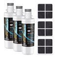 thumbnail image 1 of Filtro de agua y aire de refrigerador ICEPURE para LG LT1000P, 1 of 9