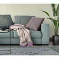 thumbnail image 4 of Amrita Sen Suede Zippered Pillow With Blue And Red Finish CAPL247FSDS-ZP-20x20, 4 of 4