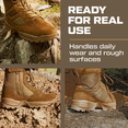 thumbnail image 5 of Maelstrom Military Tactical Work Boots, AR 670-1 Compliant, Coyote Brown, Size 11M, 5 of 7