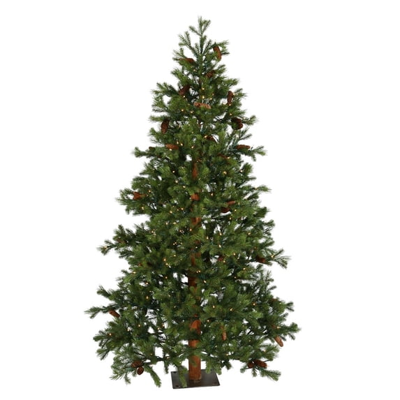 Vickerman 16654 - 7.5' x 56" Sau Creek Pine 400 Clear Lights Christmas Tree (E891076)