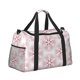 thumbnail image 2 of Easygdp Christmas Snowflakes Bolsa de Gimnasio, Bolsa de Viaje Duffel, Bolsa de Fin de Semana con Compartimentos, Bolsa de Mano para Noche, 2 of 7