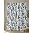 thumbnail image 4 of Fsddascl Fall Pumpkins Shower Curtain Set - 72" x 78" Washable Bathtub Curtain with 12 Hooks, Thanksgiving Maple Country Mushrooms Waterproof Fabric Stall Shower Curtains for Bathroom/Bathtub Décor, 4 of 6