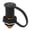 Black, variant on Riousery Battery Terminal Color Coded 250A 3/8in (9.5mm) Stud Connector with Cap for Cars RVs Boats, Black (Negative)