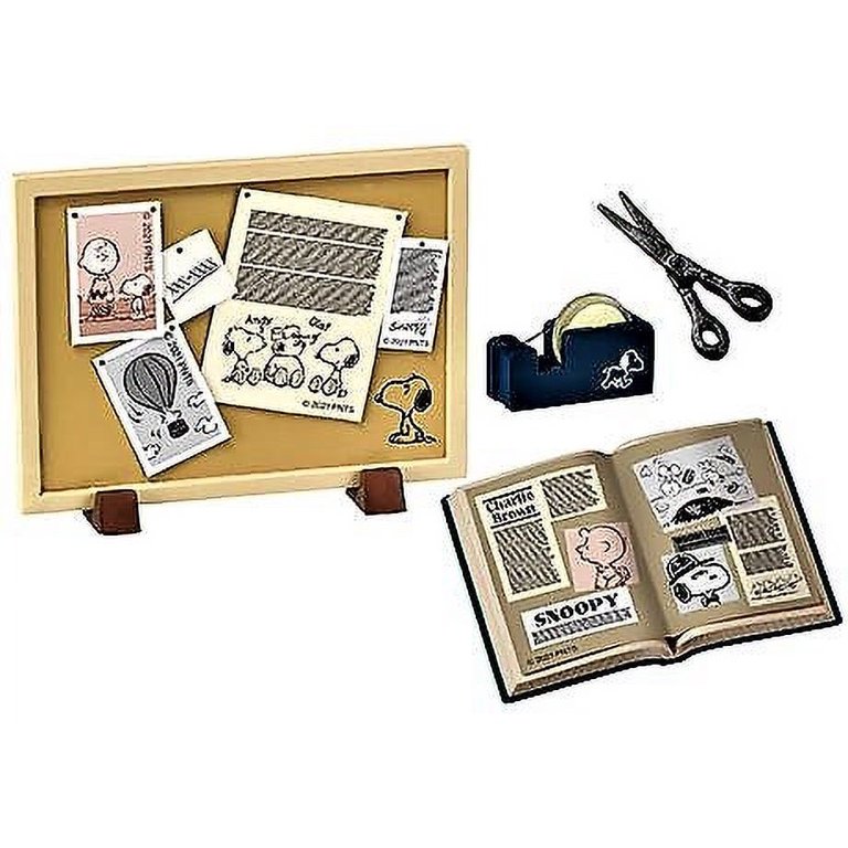 Re-Ment Snoopy's Vintage Writing Room Complete Set (Japan Import)