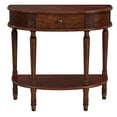 thumbnail image 1 of Butler Specialty Company Mozart Table de Console Demi-Lune Faite à la Main - Brun Cerise, 1 of 8