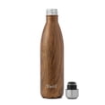 thumbnail image 3 of S'well Vacuum Insulated Stainless Steel Water Bottle, Teakwood, 25 oz, 3 of 5