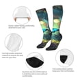 thumbnail image 2 of Bixox Enchanted Forest Butterfly A Patterned Men's and Women's Knee Socks High Socks Outdoor Sports Socks, 2 of 5