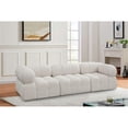thumbnail image 2 of Meridian Furniture Ames Cream Boucle Fabric Modular Sofa, 2 of 12