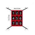 thumbnail image 5 of 19.29 * 27.56in Clear Numbered Strike Zone,Adjustable and Durable Pitching Net with Strike Zone for Baseball&Softball Net,Applicable for Various Age Pitching Training, 5 of 5