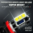 thumbnail image 4 of For Mitsubishi Endeavor 2006-2011 LED Headlight Hi/Lo+Fog Light Bulbs Combo 4pcs, 4 of 12
