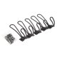 thumbnail image 1 of 2 uds/5 uds Estilo vintage Abrigo Sombrero Ganchos Metal duradero Montado en la pared Ganchos Armario Percha Organizador Sombrero Perchero ANGGREK Otros, 1 of 8