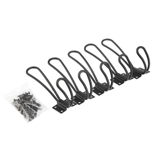 2 uds/5 uds Estilo vintage Abrigo Sombrero Ganchos Metal duradero Montado en la pared Ganchos Armario Percha Organizador Sombrero Perchero ANGGREK Otros