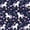 Navy White Silver, variant on Manfei Kawaii Rainbow Unicorn Twin Fitted Sheet 2 Pieces,Dreamy Floral Dreamcatcher Bedding,1 Fitted Sheet and 1 Pillowcase