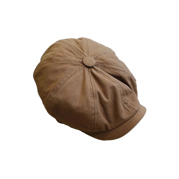 Qarigey Gorra de poliéster para hombre, estilo británico, repuesto Vintage, ajustable, para senderismo, viajes, boinas para novio, sombrero, Type2 NO2