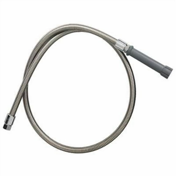 T&S Brass - Hose, 68'' Flexible Stainless Steel (Gray Handle)