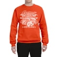 thumbnail image 2 of Wild Bobby, Greaser Outlaw Hot Rod Gambling Mechanic Pop Culture Unisex Crewneck Graphic Sweatshirt, Orange, 3XL, 2 of 3