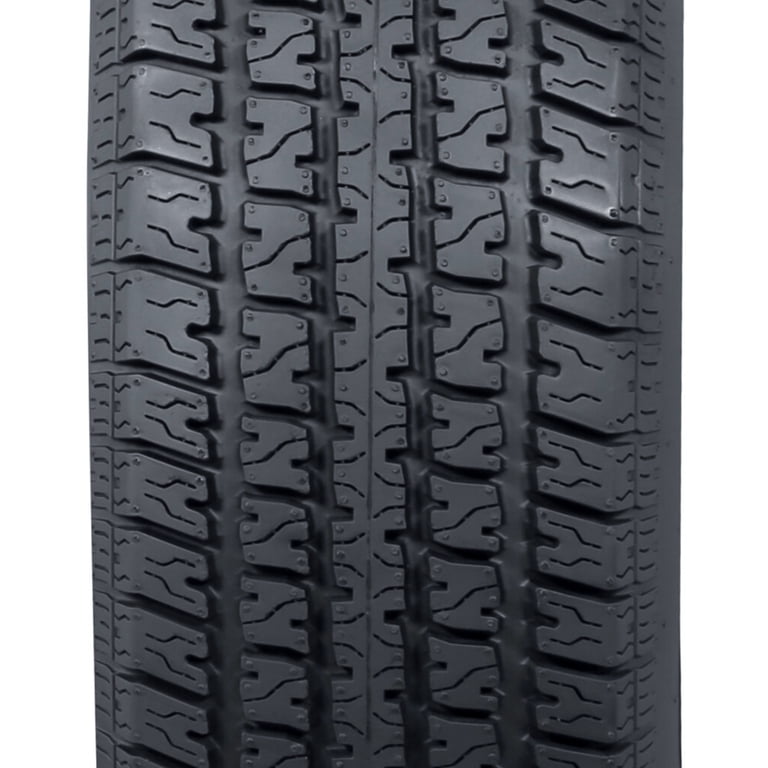 Carlisle Radial Trail HD Trailer Tire – ST 225/75R15 113M D (8 Ply) – Black Sidewall, 1 Tire