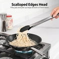 thumbnail image 5 of Cooking Kitchen Tongs with Silicone Tips Handle, 16 Inch Extra Long Large Heat Resistant Tongs for Cooking, Grill BBQ, 5 of 6
