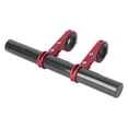 thumbnail image 3 of Bicycle Bell Brackets, Bike Handlebar Extender Bike Flashlight Stand Aluminium Alloy  For Bike Riders For Bike Riding For Bike Cycling For Mountain Bike Black,blue,red, 3 of 8