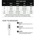 thumbnail image 3 of Yajing Women Piece Swimsuits Hollow Out Monokini V Neck Bathing Suit Black L Tummy Control Swimsuits for Women, 3 of 8