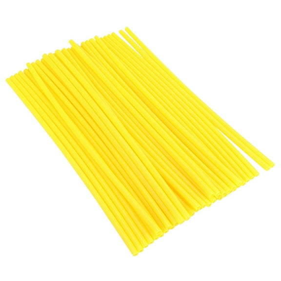 WHAMVOX Dirt Bike Covers with Reusable Plastic for Stylish Ultra Lightweight and Compact 75 PCS Yellow