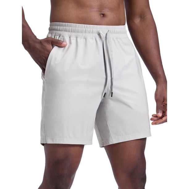 Shorts deportivos livianos para hombre CRZ YOGA 18 cm de secado rápido
