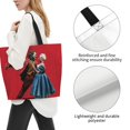 thumbnail image 4 of 2024 Joker Folie a Deux Tote Bags Reusable Women Shoulder Bag Grocery Bag Travel Beach Shopping Work Daily Handle Bag, 4 of 8
