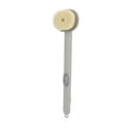 thumbnail image 3 of Back Scrubber, Bath Body Brush Deep Clean Skin Body Wash Button Hanging Design Long Handle  For Shower, 3 of 8
