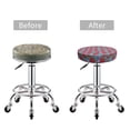 thumbnail image 5 of Fotbe Hand Drawn Strawberry Stool Covers Round,Waterproof Round Bar Stool Covers Bar Chair Covers Washable Stool Cushion Slipcover for 12-14 Inch Chair-, 5 of 7