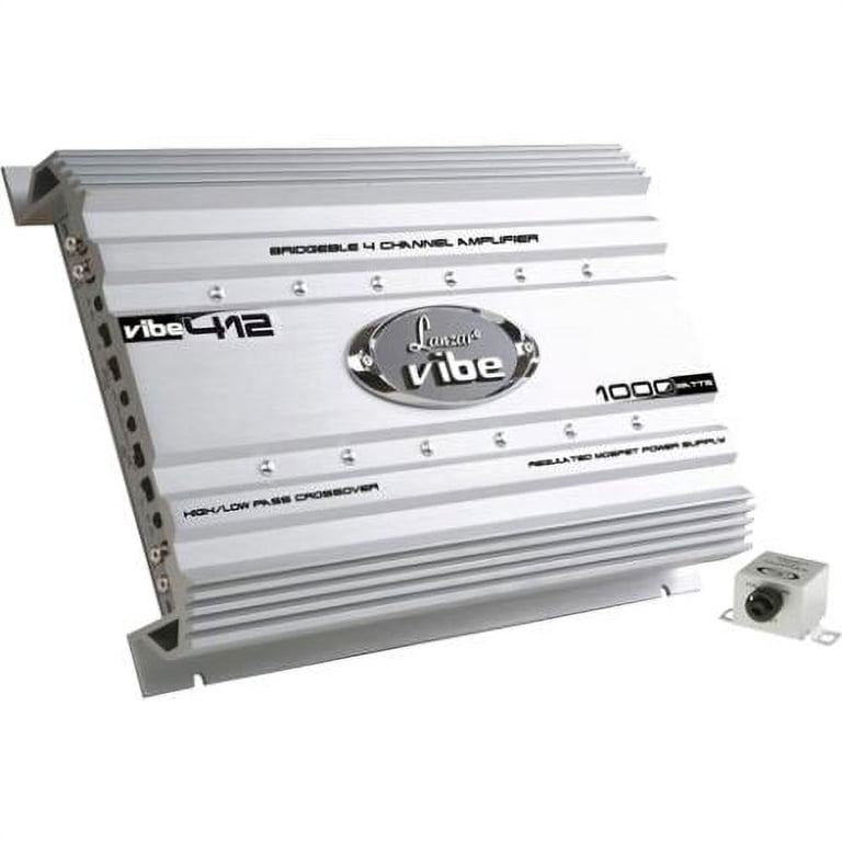 Lanzar Vibe 1000 Watt 4 Channel Mosfet Amplifier - Walmart.com