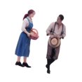 thumbnail image 4 of Figuras en miniatura de una pareja de granjeros a escala 1:64, ideales para juegos de rol, dioramas y de arena. Modelos realistas para escenas., 4 of 9