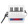 thumbnail image 2 of Entry  Piano Accordion Portable Piano Accordion Piano Accordion For Kids Beginners Keyboards Musical Instruments Piano Accordion Entry  17 Keys 8 Bass Keys ABS With Retractable, 2 of 8