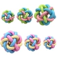 thumbnail image 3 of Juguetes para mascotas Material TPR Juguetes para rechinar los dientes de perro Juguetes de algodón para morder para perros pequeños y medianos Limpieza de dientes para perros, 3 of 6