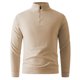 thumbnail image 4 of pstuiky Camisas suaves de manga larga para hombre, Suéter de punto cálido de color sólido de moda informal para hombre, manga larga, top redondo tops de invierno para hombre s, 4 of 9