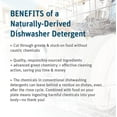 thumbnail image 4 of Automatic Dishwashing Detergent Powder 3.17 lbs, 80 Loads, Fragrance Free, Plant and Mineral Based, Superior Cleaning, Powerful Grease Removal, Brilliant Shine, 4 of 4