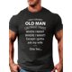 thumbnail image 1 of Funny Grumpy Old Man Letter Pattern Print Men's Comfy Chic T-shirt, Graphic Tee Men's Summer Outdoor Clothes, Men's Clothing, 1 of 4