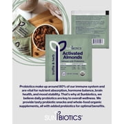 Sunbiotics - Activated Almonds: Probiotic Almonds -Truffle & Herb, 1oz, 12 Pack