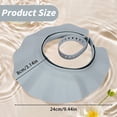 thumbnail image 7 of Adjustable Waterproof Shower Cap, Mohdy Silica Gel Shower Nozzle, Washing Shower Cap Water Proof Washing Cap Ear Shower Hat Water Blocking Cap For Washing, 1 Shampoo Cap, 7 of 7