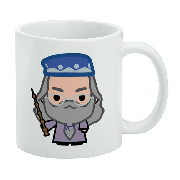 Harry Potter Dumblesore Cute Chibi Character White Mug