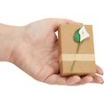 thumbnail image 3 of Cajas de papel Kraft Fleur de Lis con tapas para joyas, regalos de fiesta (3,5 x 2 pulgadas, paquete de 12) Rojo Verde, 3 of 5