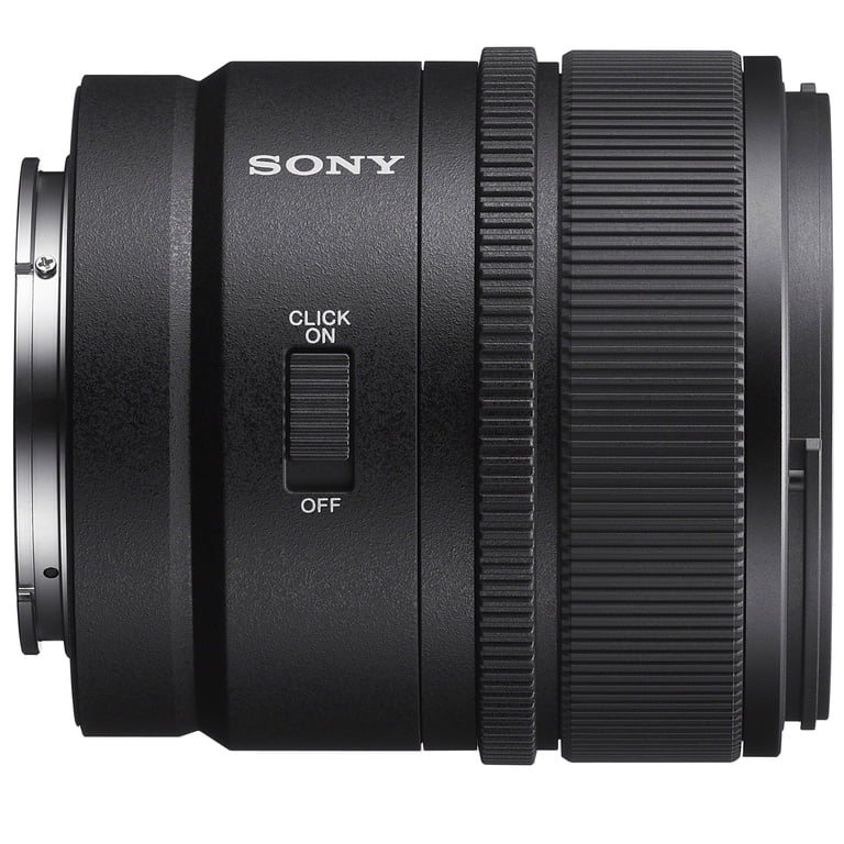 Sony E 15mm G Lens, Wide-Angle Prime, F1.4 Large-Aperture, APS-C