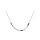 thumbnail image 1 of Collar cuadrado de plata 925 para mujer, collar para clavícula, diseño moderno, 1 of 7