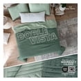 thumbnail image 2 of Edredón Ligero Real Textil + 2 Fundas de Almohada, Juego de Colcha King Size, Color Verde/Verde Oscuro, 2 of 7