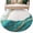 Aqua White Yellow, variant on Round Rugs 5Ft, Turquoise Marble Round Area Rug Washable Indoor Throw Carpet, Modern Ink Painting Art Abstract Soft Non Slip Circle Rug for Cabinet Bathroom Home Decor Aesthetic