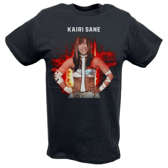 Kairi Sane Red Fire Black T-shirt