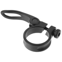 LEORX Quick Release Tube Clamp Aluminum Alloy Black 1Pack for Mechanics