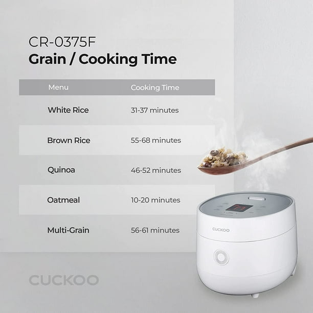 Cuckoo rice cooker 3 cup hot sale