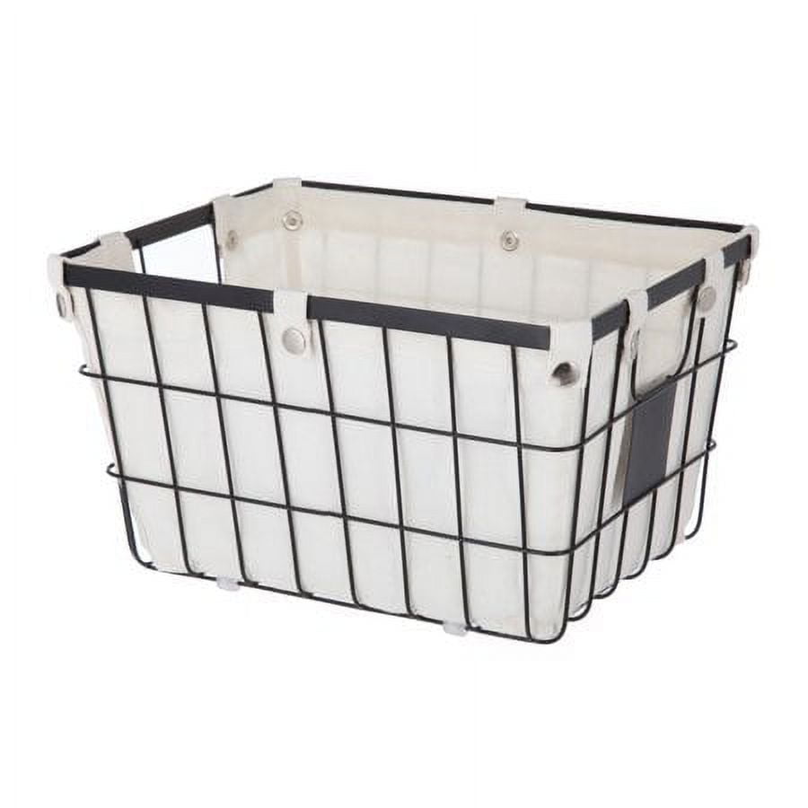 Better Homes & Gardens Small Wire Basket with Chalkboard, 2 Pack
